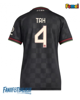 Bayern Munich Jonathan Tah #4 Tricou Fotbal Replică 2025-26 Femei Treilea